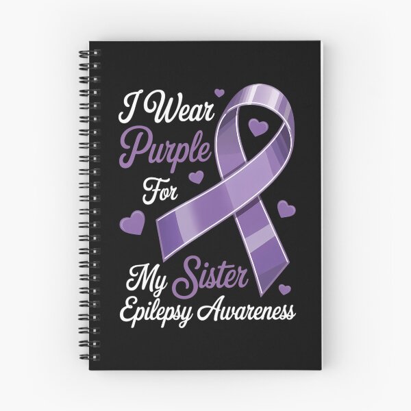 Item preview, I Wear Purple For My Sister Epilepsy Awareness designed and sold by FaithAbbott.