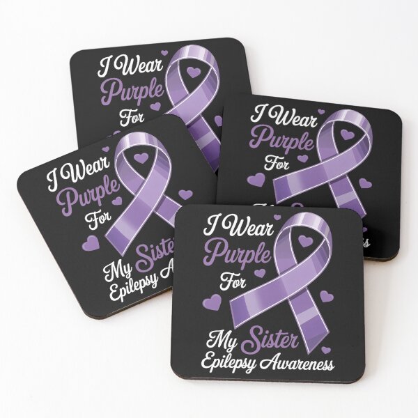 Item preview, I Wear Purple For My Sister Epilepsy Awareness designed and sold by FaithAbbott.