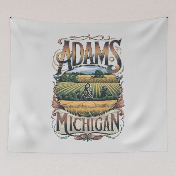 Item preview, Adams, Michigan, Adams Mi, Adams Michigan designed and sold by MoMidoStore.