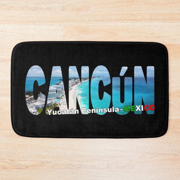 Item preview, CANCÚN Yucatán Peninsula Mexico - Beachfront Resorts Mexican Caribbean designed and sold by Adam Gormley.