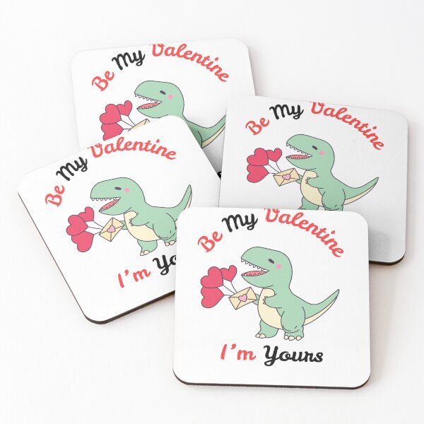 Item preview, Be My ValetIne I'm Yours | Happy Baby Dino designed and sold by SolSel ⭐⭐⭐⭐⭐.