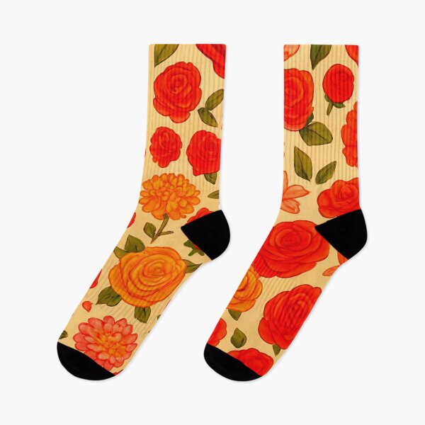 Item preview, Sunlit Bloom Harmony – Warm Floral Pattern designed and sold by meesub.