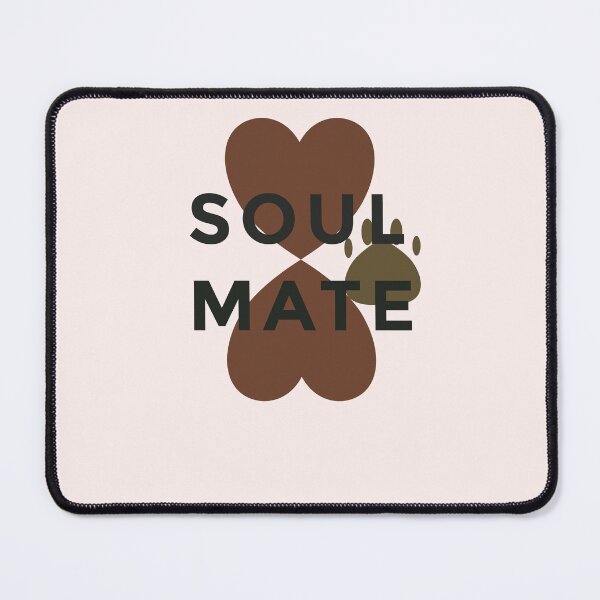 Item preview, Soul Mate | Minimalist Dog Lover Valentine's Day Design designed and sold by tineldesign.