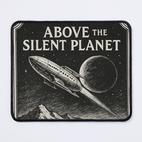 Item preview, Above the Silent Planet - 1922 Fictional Sci-Fi Poster designed and sold by MarTomDub.