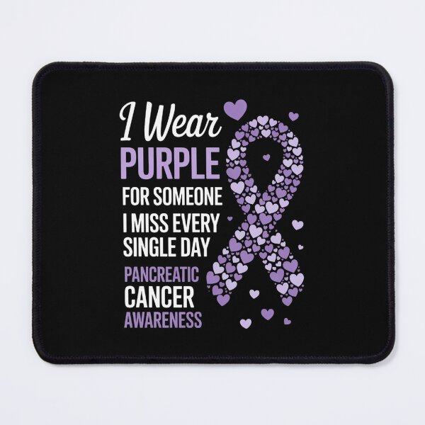 Item preview, I Wear Purple For Someone Pancreatic Cancer Awareness designed and sold by FaithAbbott.