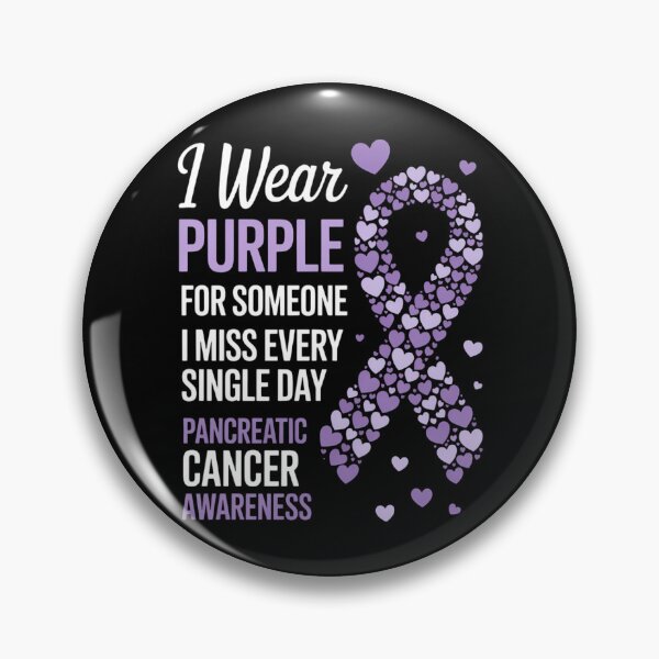 Item preview, I Wear Purple For Someone Pancreatic Cancer Awareness designed and sold by FaithAbbott.