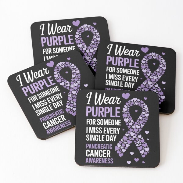 Item preview, I Wear Purple For Someone Pancreatic Cancer Awareness designed and sold by FaithAbbott.