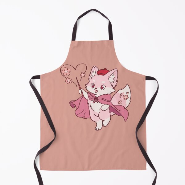 Item preview, Cute Sakura Magic Fox Illustration designed and sold by BGMeYou.