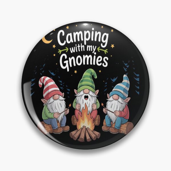 Item preview, In The Moonlight Camping With My Gnomies designed and sold by LacostCarl.