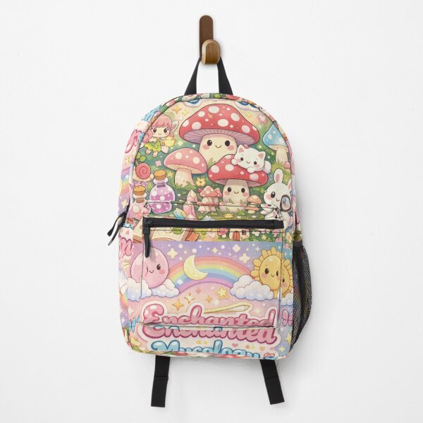Item preview, Enchanted Mycology – Cute Kawaii Mushroom Anime Design designed and sold by Mauswohn.