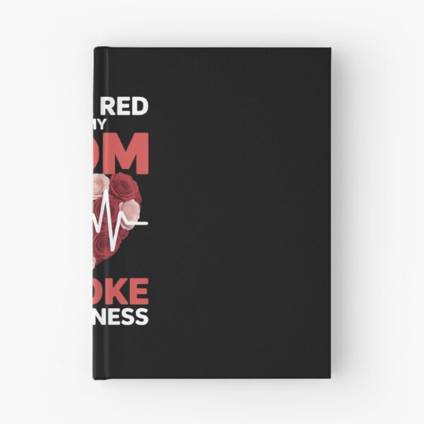 Item preview, I Wear Red For My Mom Stroke Awareness, Stroke Survivor designed and sold by FaithAbbott.