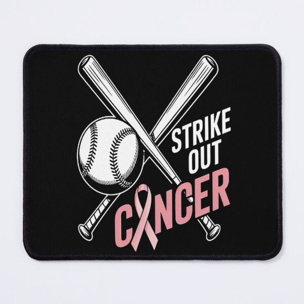 Item preview, Strike Out Cancer Breast Cancer Awareness Baseball Warrior designed and sold by SignaturalGen.