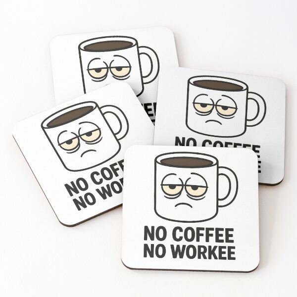 Artikelvorschau, Lustiges Kaffee-Zitat entworfen und verkauft von Signal and Ink.