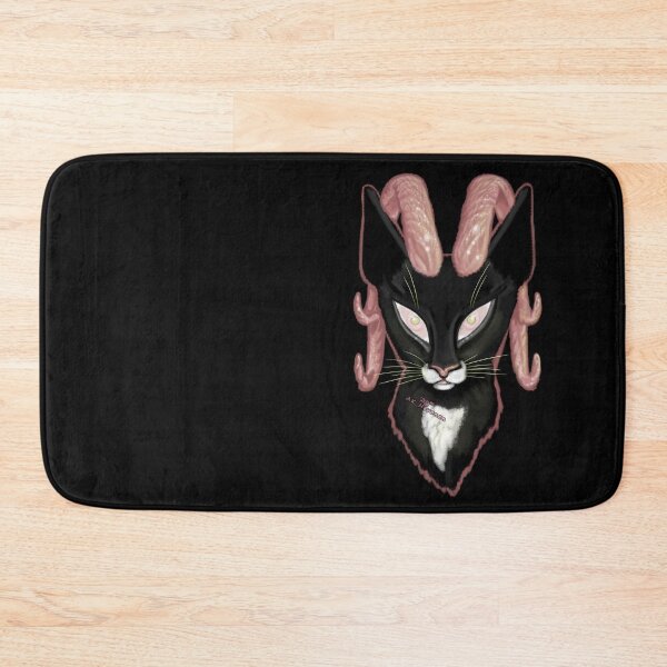 Item preview, Devlish Cat, hand painted painting 1of 2 designed and sold by AK-Hevonen.
