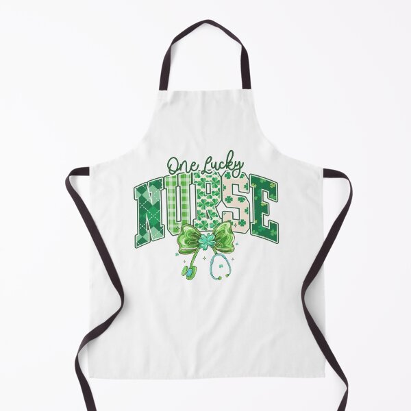 Item preview, One Lucky School Nurse Coquette Bow Stethoscope St Patrick's Day Spirit Shamrock designed and sold by pansak.