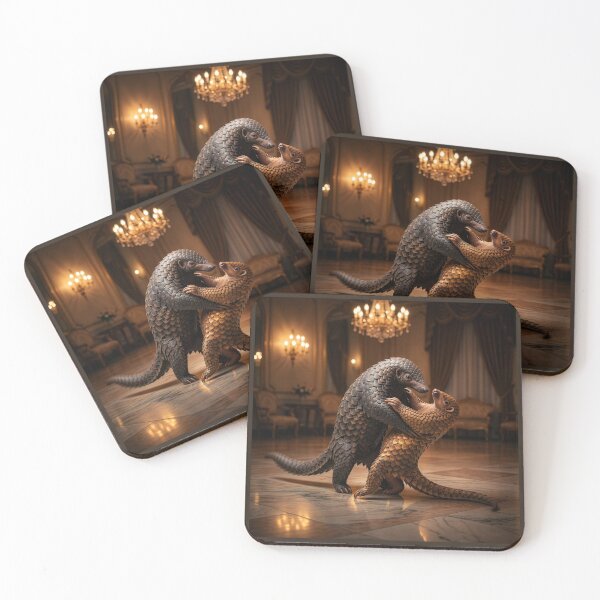 Item preview, Ballroom Dancing Pangolins Keep Romance Alive designed and sold by Tridentulus.
