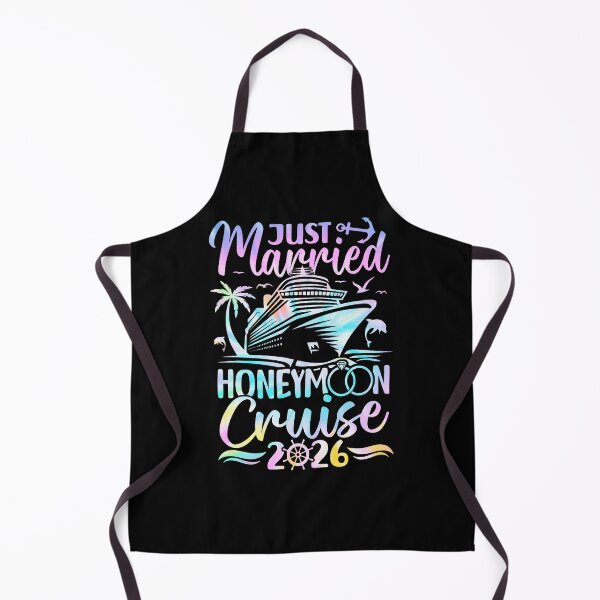 Item preview, Just Married Honeymoon Cruise 2026 Honeymoon Cruise for Matching Couples Tie Dye designed and sold by pansak.