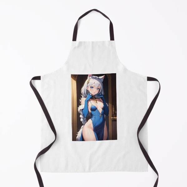 Item preview, Elegant Silver Fox Girl Warrior - Rikirada Norise Anime Art designed and sold by iloveanimechibi.
