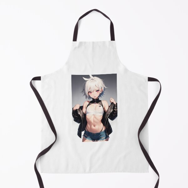 Item preview, Athletic Silver Haired Rebel - Sakimatsu Uramiko Anime Art designed and sold by iloveanimechibi.