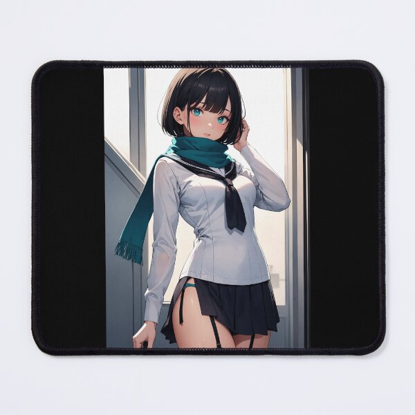 Item preview, Stylish School Girl Aesthetic - Taninaha Mihori Anime Art designed and sold by iloveanimechibi.