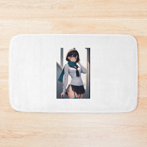 Item preview, Stylish School Girl Aesthetic - Taninaha Mihori Anime Art designed and sold by iloveanimechibi.