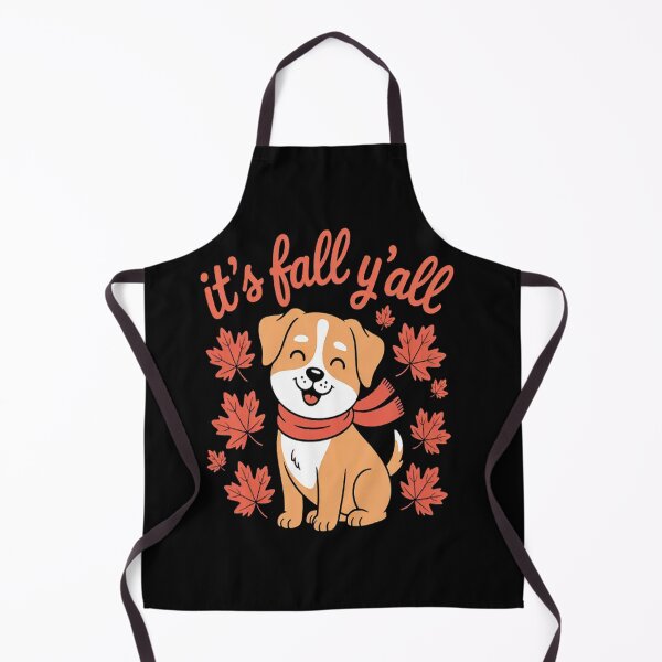 Item preview, It's Fall Yall Cute Fox Autumn Falling Leaves Thanksgiving designed and sold by LacostCarl.