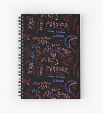 XXXTentacion tribute art Spiral Notebook