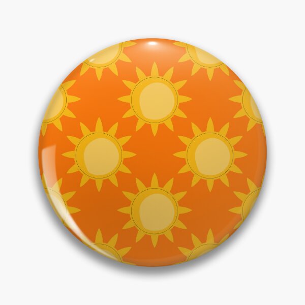 Item preview, Shining Sun On Orange Background Pattern  designed and sold by PatternTitan.