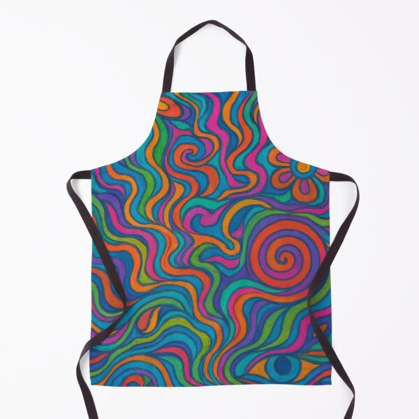 Item preview, Psychedelic Pattern – 60s 70s Trippy Vintage Music Art designed and sold by Arte Cartoon From TagTeam Group.