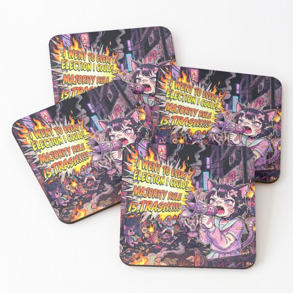 Item preview, SHOUT!! - Majority Rule is Trash designed and sold by TokyoCreepy.