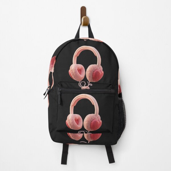 Item preview, Pink Heart Headphones designed and sold by kunsuriyapaisan Paranee.