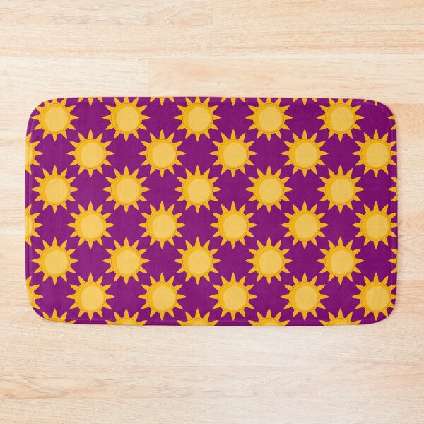 Item preview, Shining Sun On Purple Background Pattern  designed and sold by PatternTitan.