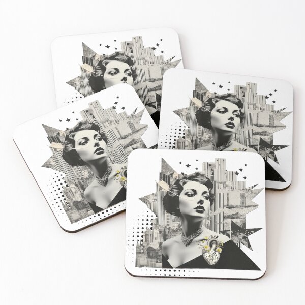 Item preview, The Star You Are - Fashion collage  designed and sold by TinyRed SpiralArt.