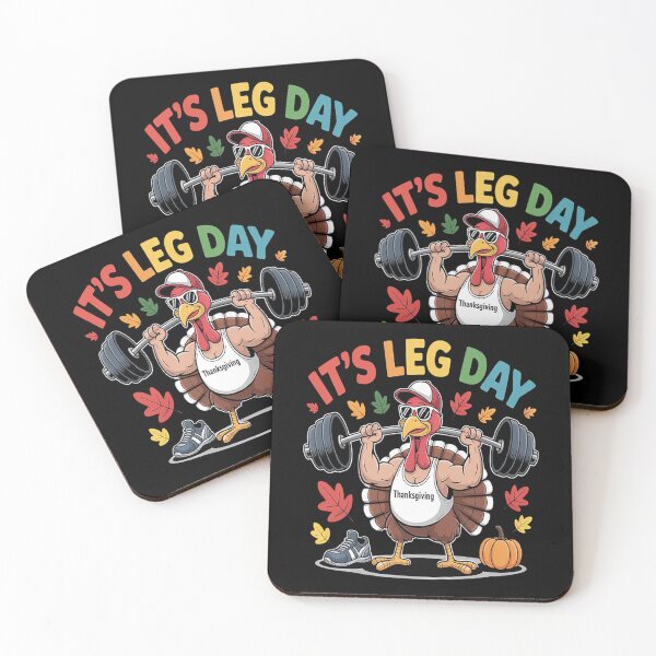 Item preview, It's Leg Day Turkey Running Thanksgiving designed and sold by LacostCarl.