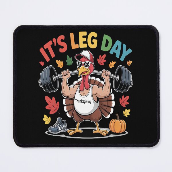 Item preview, It's Leg Day Turkey Running Thanksgiving designed and sold by LacostCarl.