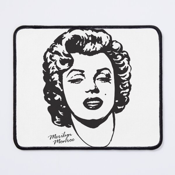 Item preview, Marilyn Monroe Minimalist Portrait Drawing designed and sold by Mido4182.