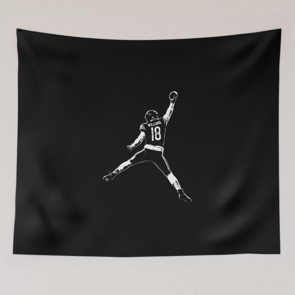 Item preview, Caleb Williams Jumpman designed and sold by Elenafatulla.