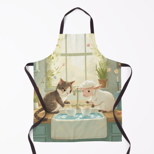 Item preview, Valentine’s Early Spring • Washing the Cups Together designed and sold by WildlifeWhimsy.