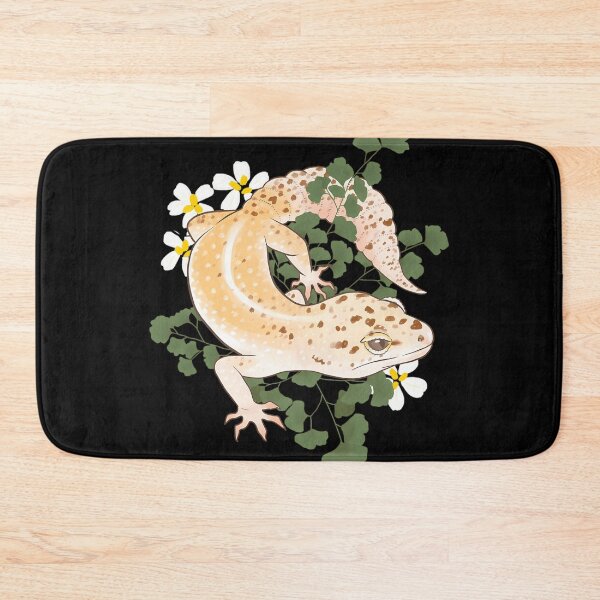 Item preview, Leopard Gecko With Maidenhair Fern designed and sold by satmilppk62.