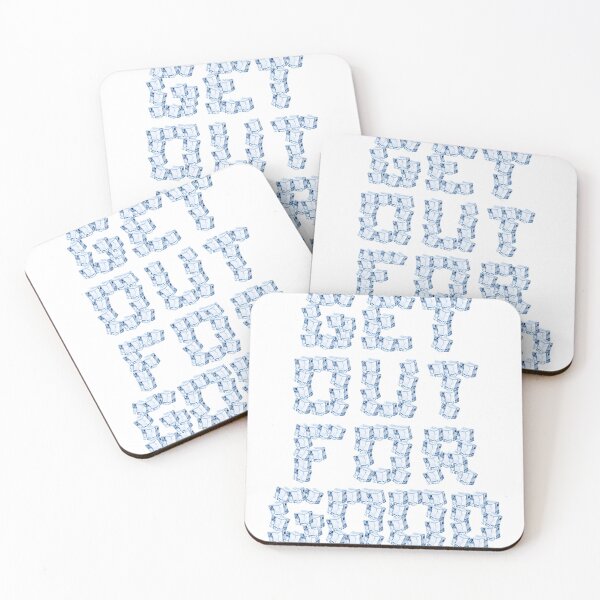 Item preview, Get Out For Good, Protest Ice designed and sold by SquirrelDesignLLC.