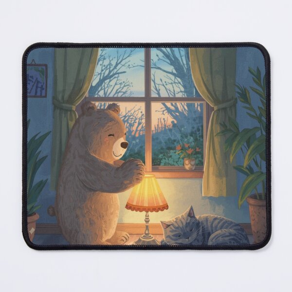 Artikelvorschau, Valentinstag – Frühlingserwachen • Gemeinsam die Lampe anmachen entworfen und verkauft von WildlifeWhimsy.