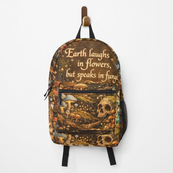 Item preview, Earth Speaks in Mushrooms – Mystical Nature Art designed and sold by Mauswohn.