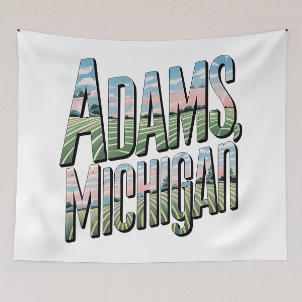 Item preview, Adams, Michigan, Adams Mi, Adams Michigan designed and sold by MoMidoStore.