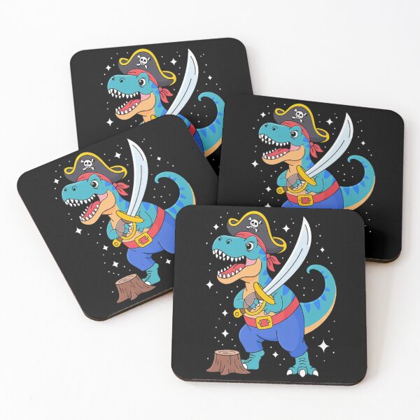 Item preview, Dinosaur rex Pirate Jolly Roger Halloween Boys designed and sold by StuffNestie.