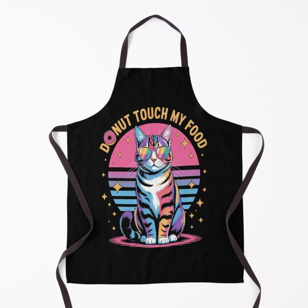 Item preview, Donut Touch My Food Cat Humor Meme Donut Day designed and sold by StuffNestie.