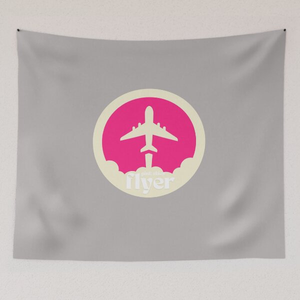 Item preview, Pink Aviation, Pink Skies Flyer - Perfect Sticker for a frequent flyer! designed and sold by MirAgi.