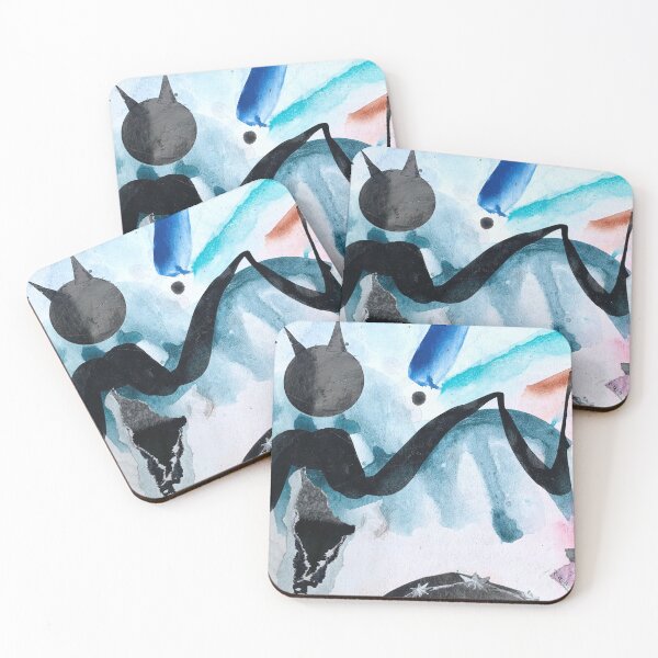 Item preview, Art Print & More: Figurative Abstraction – Poetic Miniature Series – 414 Okula | Annette Kunow designed and sold by KunowArtShop.