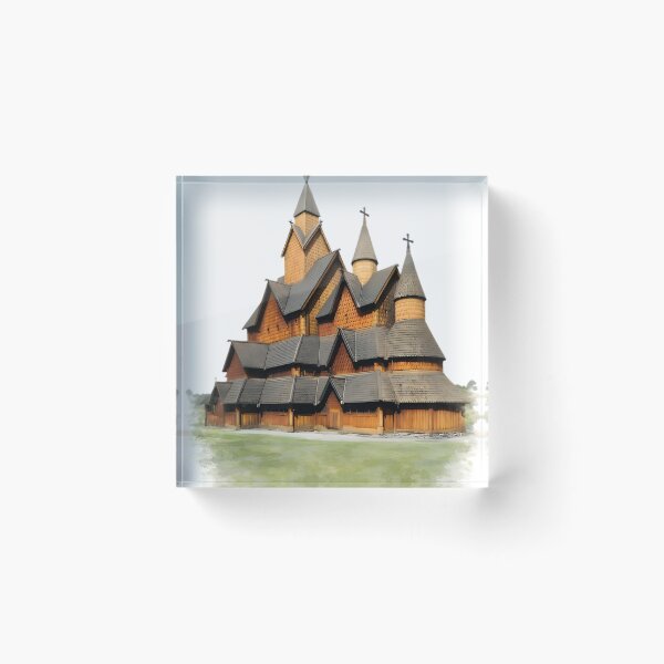 Item preview, Heddal Stave Church designed and sold by Sunny806.
