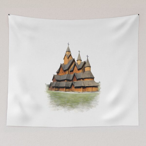 Item preview, Heddal Stave Church designed and sold by Sunny806.