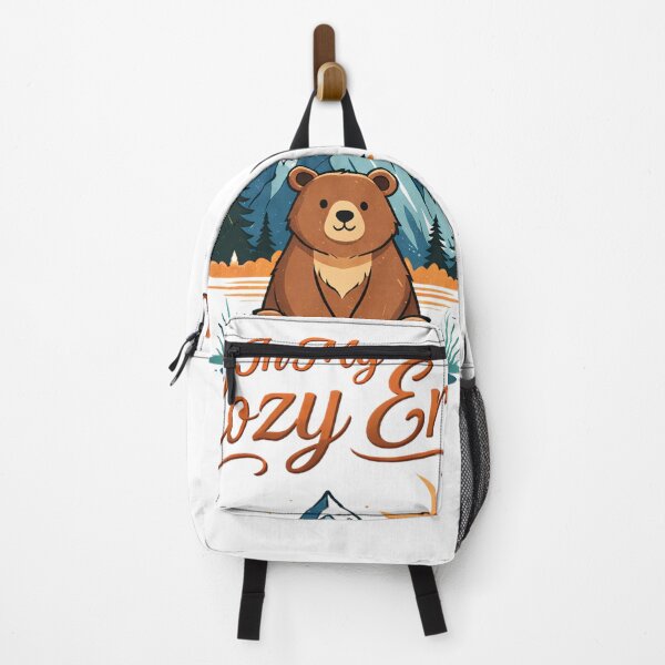 Item preview, Cozy Bear in the Mountains designed and sold by ChibiBloom.